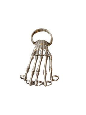 Gothic Skeleton Hand Finger Ring Bracelet OSFM